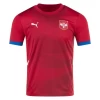 Koszulka Piłkarska Kostic #11 Serbia Mistrzostwa Europy 2024 Domowa Męska