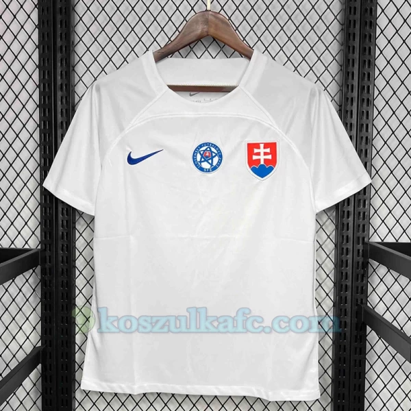 Koszulka Piłkarska Słowacja Mistrzostwa Europy 2024 Domowa Męska