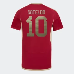 Koszulka Piłkarska Soteldo #10 Wenezuela Copa America 2024 Domowa Męska