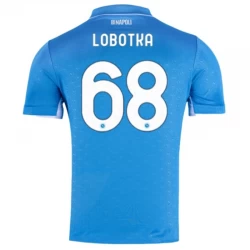 Koszulka Piłkarska SSC Napoli Lobotka #68 2024-25 Domowa Męska