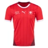 Koszulka Piłkarska Schar #22 Szwajcaria Mistrzostwa Europy 2024 Domowa Męska