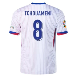Koszulka Piłkarska Tchouameni #8 Francja Mistrzostwa Europy 2024 Wyjazdowa Męska