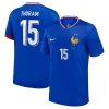 Koszulka Piłkarska Thuram #15 Francja Mistrzostwa Europy 2024 Domowa Męska