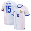 Koszulka Piłkarska Thuram #15 Francja Mistrzostwa Europy 2024 Wyjazdowa Męska