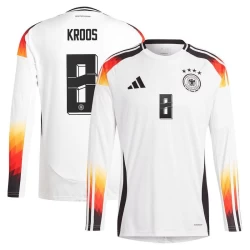 Koszulka Piłkarska Toni Kroos #8 Niemcy Mistrzostwa Europy 2024 Domowa Męska Długi Rękaw