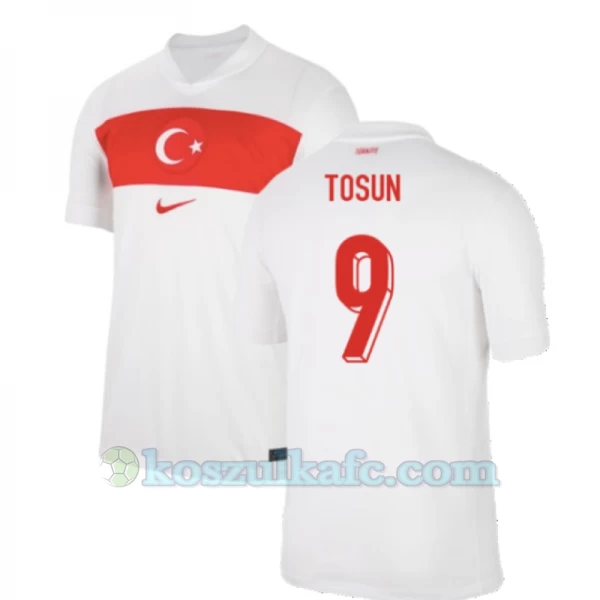 Koszulka Piłkarska Tosun #9 Turcja Mistrzostwa Europy 2024 Domowa Męska
