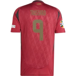 Koszulka Piłkarska Trossard #9 Belgia Mistrzostwa Europy 2024 Domowa Męska