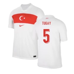 Koszulka Piłkarska Tugay #5 Turcja Mistrzostwa Europy 2024 Domowa Męska