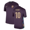 Koszulka Piłkarska Wayne Rooney #10 Anglia Mistrzostwa Europy 2024 Wyjazdowa Męska