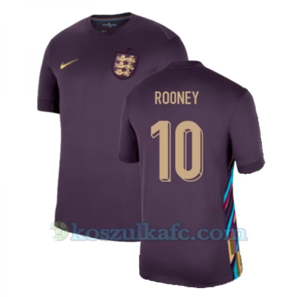 Koszulka Piłkarska Wayne Rooney #10 Anglia Mistrzostwa Europy 2024 Wyjazdowa Męska