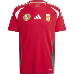 Koszulka Piłkarska Węgry Mistrzostwa Europy 2024 Domowa Męska