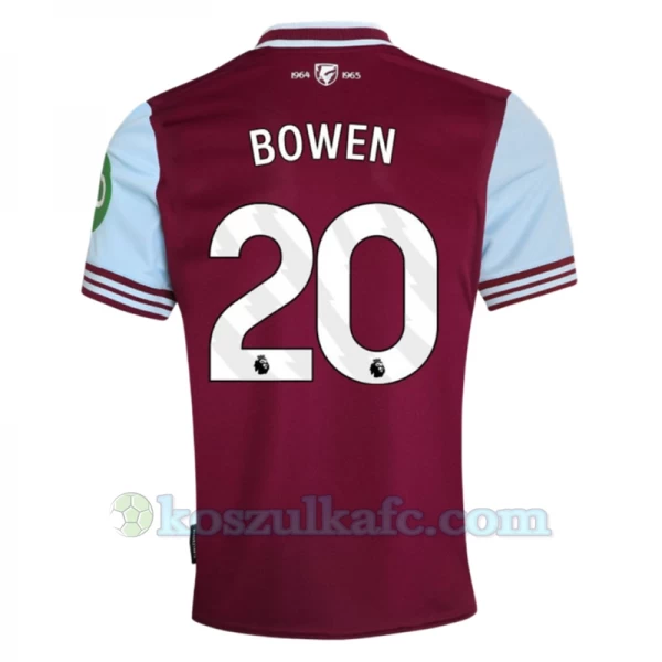 Koszulka Piłkarska West Ham United Bowen #20 2024-25 Domowa Męska