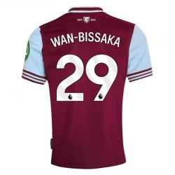 Koszulka Piłkarska West Ham United Wan-bissaka #29 2024-25 Domowa Męska