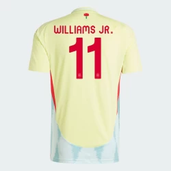 Koszulka Piłkarska Williams Jr. #11 Hiszpania Mistrzostwa Europy 2024 Wyjazdowa Męska