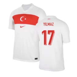 Koszulka Piłkarska Yilmaz #17 Turcja Mistrzostwa Europy 2024 Domowa Męska