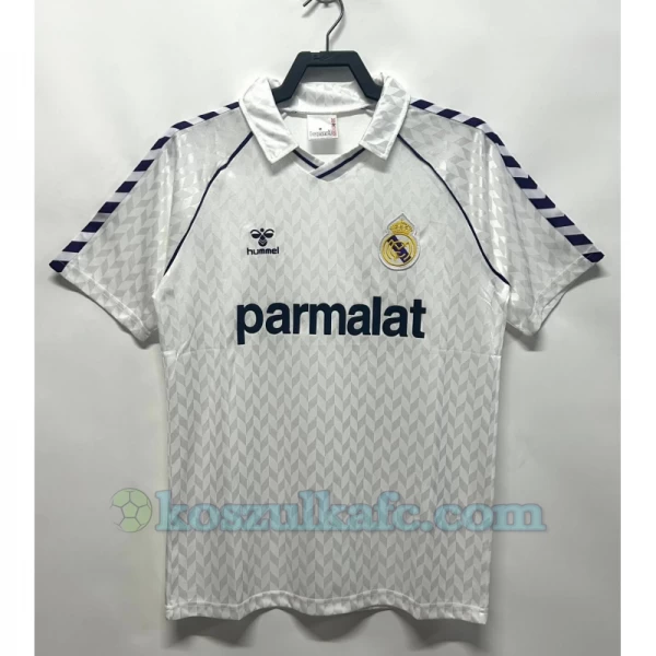 Koszulka Real Madryt Retro 1986-87 Domowa Męska