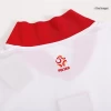 Dzieci Strój Piłkarski Koszulka + Spodenki Polska Mistrzostwa Europy 2024 Domowa