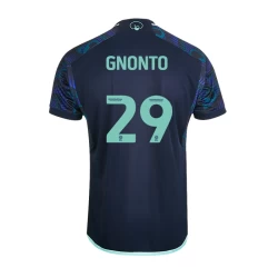 Leeds United Koszulka Piłkarska 2023-24 Gnonto #29 Wyjazdowa Męska