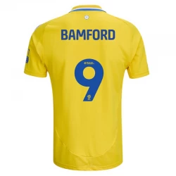 Leeds United Koszulka Piłkarska 2024-25 Bamford #9 Wyjazdowa Męska