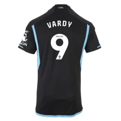 Leicester City Koszulka Piłkarska 2023-24 Jamie Vardy #9 Wyjazdowa Męska