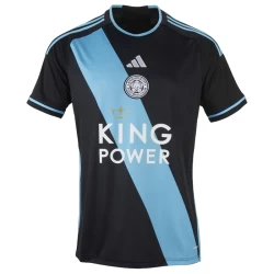Leicester City Koszulka Piłkarska 2023-24 Wyjazdowa Męska