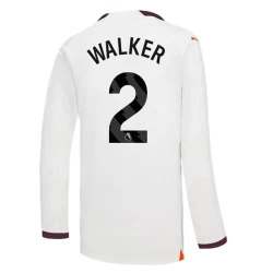Manchester City Koszulka Piłkarska 2023-24 Kyle Walker #2 Wyjazdowa Męska Długi Rękaw