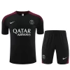 Paris Saint-Germain PSG Komplet Koszulka Treningowa 2024-25 Czarny