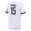 Paris Saint-Germain PSG Koszulka Piłkarska 2024-25 Danilo #15 Wyjazdowa Męska