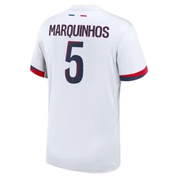 Paris Saint-Germain PSG Koszulka Piłkarska 2024-25 Marquinhos #5 Wyjazdowa Męska