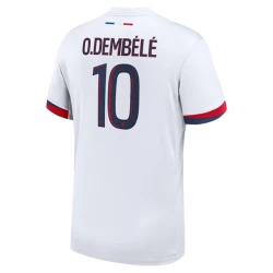 Paris Saint-Germain PSG Koszulka Piłkarska 2024-25 O.Dembele #10 Wyjazdowa Męska