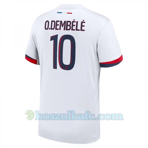 Paris Saint-Germain PSG Koszulka Piłkarska 2024-25 O.Dembele #10 Wyjazdowa Męska