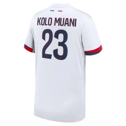 Paris Saint-Germain PSG Koszulka Piłkarska 2024-25 Randal Kolo Muani #23 Wyjazdowa Męska