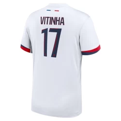Paris Saint-Germain PSG Koszulka Piłkarska 2024-25 Vitinha #17 Wyjazdowa Męska