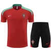 Portugalia Komplet Koszulka Treningowa 2024-25 Czerwony