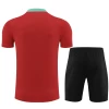 Portugalia Komplet Koszulka Treningowa 2024-25 Czerwony
