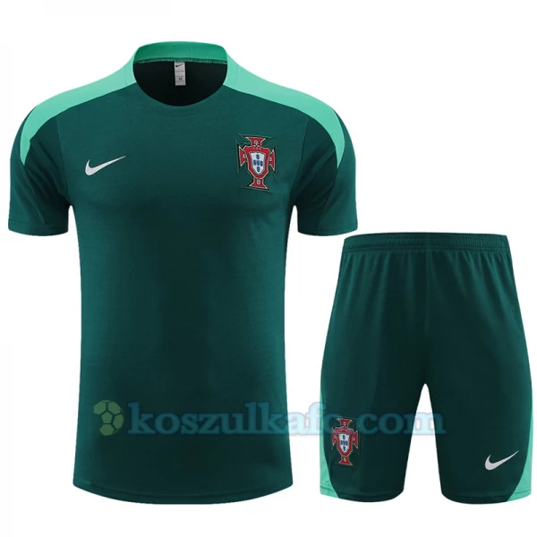 Portugalia Komplet Koszulka Treningowa 2024-25 Zielony
