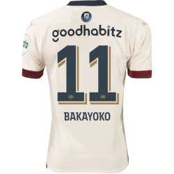 PSV Eindhoven Koszulka Piłkarska 2023-24 Bakayoko #11 Wyjazdowa Męska