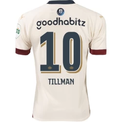 PSV Eindhoven Koszulka Piłkarska 2023-24 Tillman #10 Wyjazdowa Męska