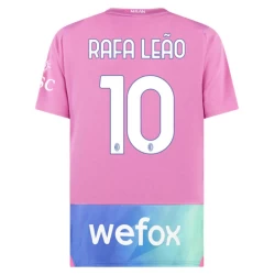 Rafa Leao #10 Koszulki Piłkarskie AC Milan 2023-24 Alternatywna Męska