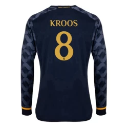 Real Madryt Koszulka Piłkarska 2023-24 Toni Kroos #8 Wyjazdowa Męska Długi Rękaw