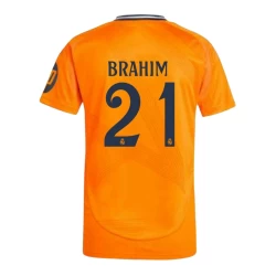 Real Madryt Koszulka Piłkarska 2024-25 HP Brahim #21 Wyjazdowa Męska