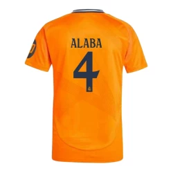 Real Madryt Koszulka Piłkarska 2024-25 HP David Alaba #4 Wyjazdowa Męska
