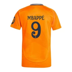 Real Madryt Koszulka Piłkarska 2024-25 HP Mbappe #9 Wyjazdowa Męska