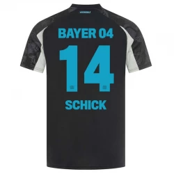 Schick #14 Koszulki Piłkarskie Bayer 04 Leverkusen 2024-25 Alternatywna Męska